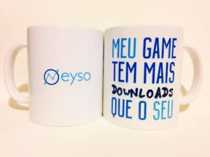 meu game tem mais dowloads que o seu mug